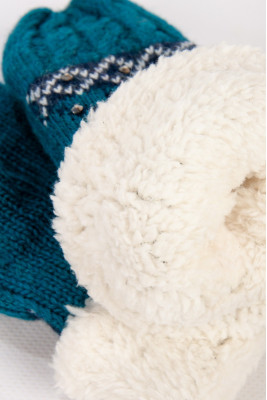 Дитячі рукавиці утеплені 